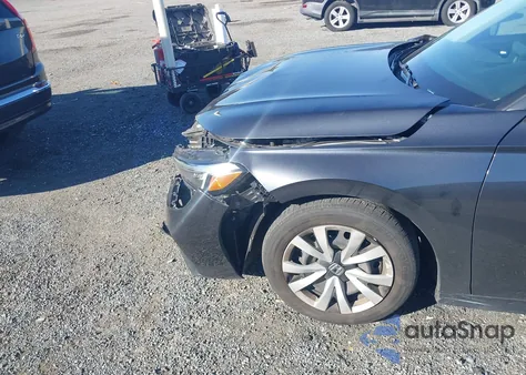 2025 Honda Civic Lx from USA, damaged, VIN 2HGFE2F21SH506677